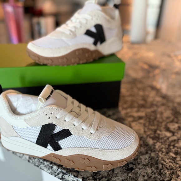 White and Black Sneakers - Picture 2 of 3